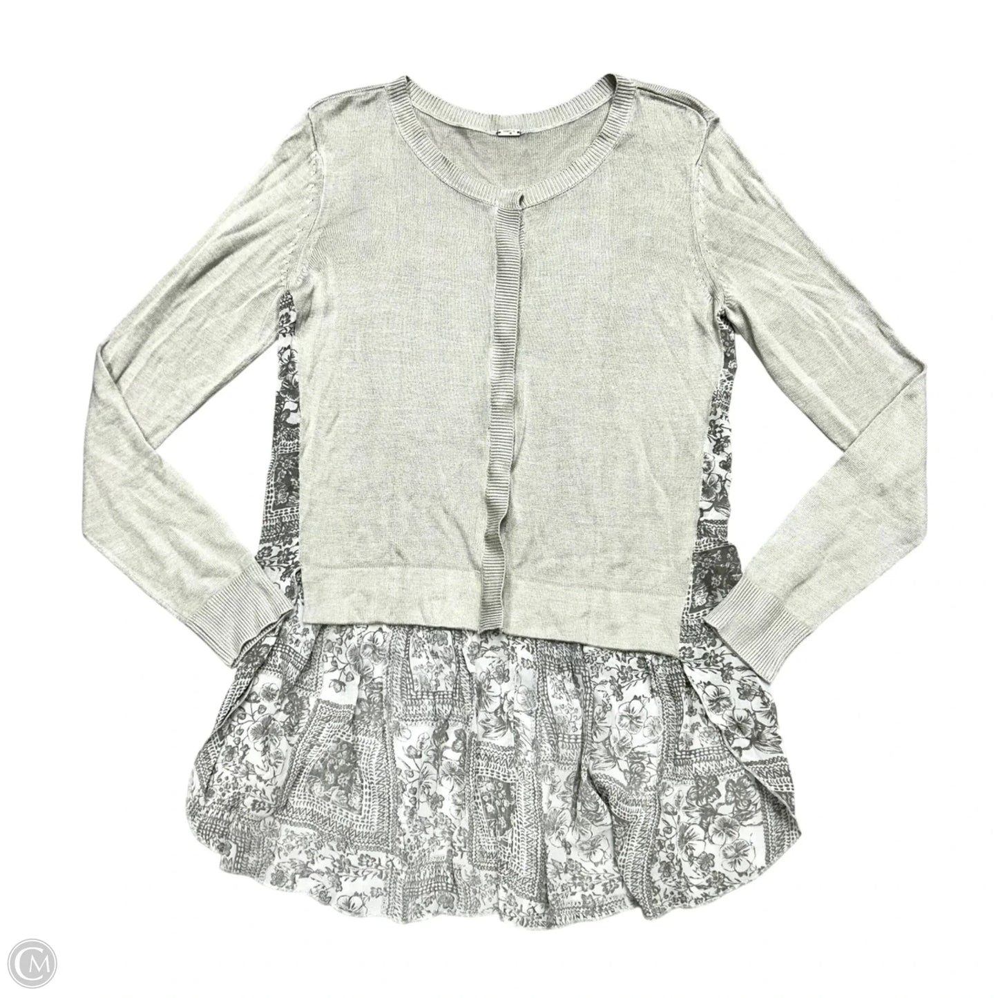 Cardigan By Chan Luu In Grey, Size: M