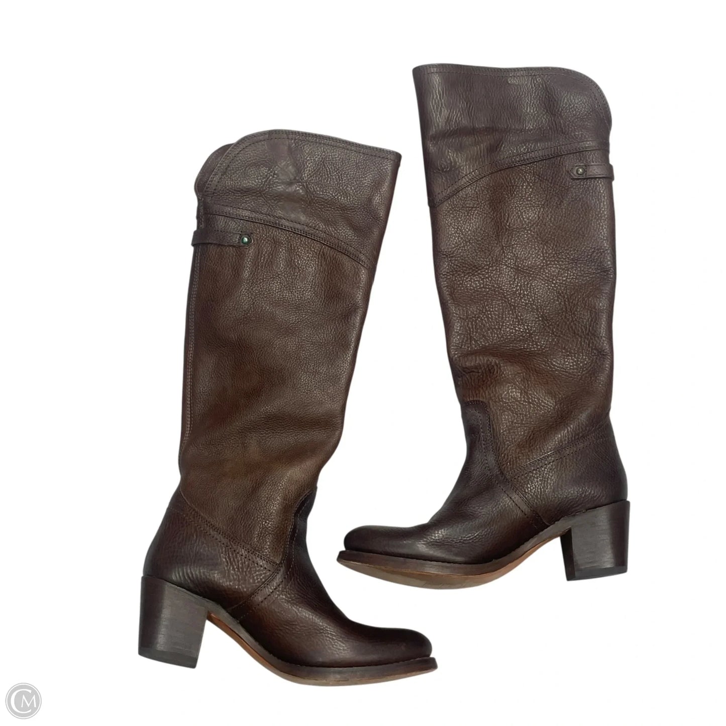 Boots Designer By Frye In Brown, Size: 7