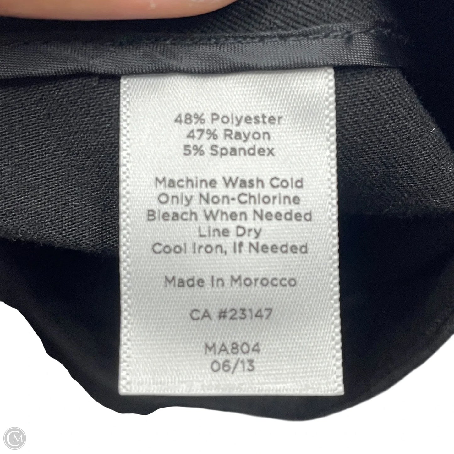 Pants Dress By Talbots In Black, Size: 12