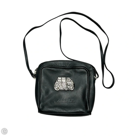 Crossbody Leather By Final Touch, Size: Small