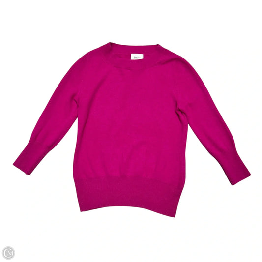 Sweater Designer By Neiman Marcus In Pink, Size: M