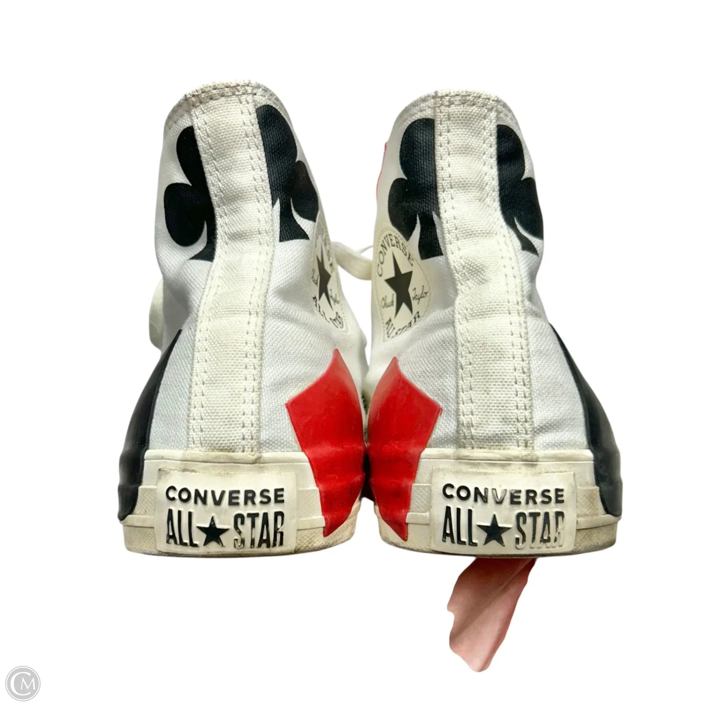Shoes Sneakers By Converse In Black & White, Size: 10
