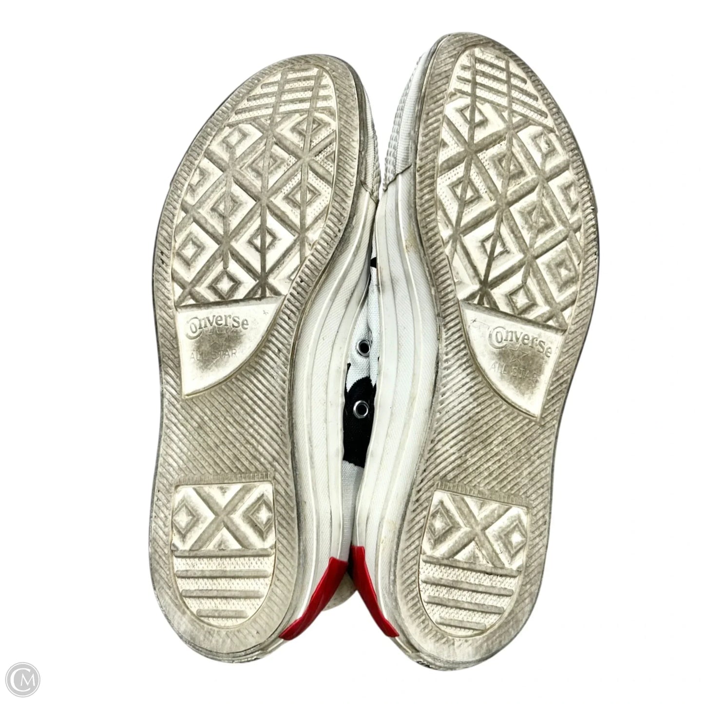 Shoes Sneakers By Converse In Black & White, Size: 10