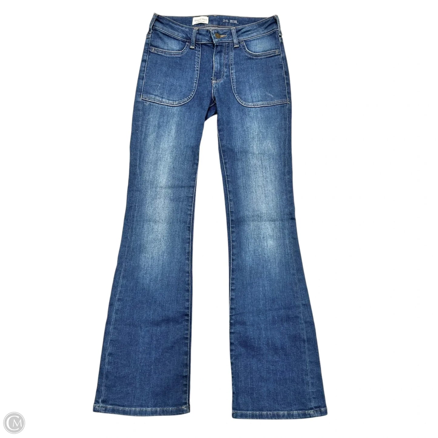 Jeans Boot Cut By Pilcro In Blue Denim, Size: 0
