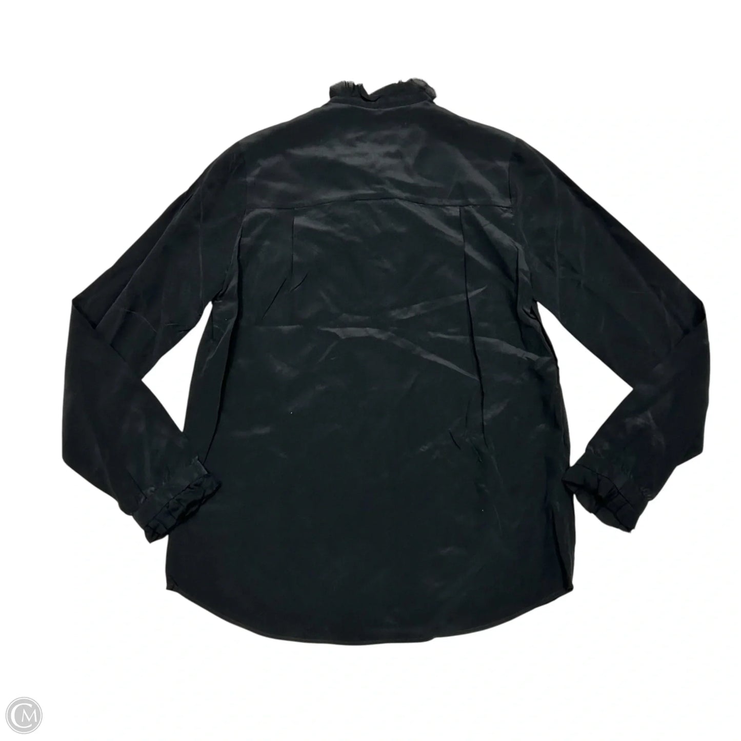 Blouse Long Sleeve By Zadig And Voltaire In Black, Size: S