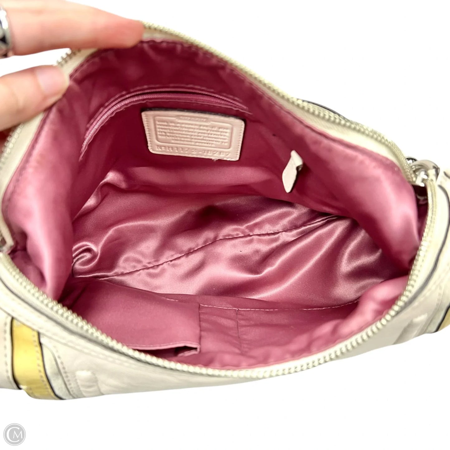 Handbag Designer By Coach, Size: Medium