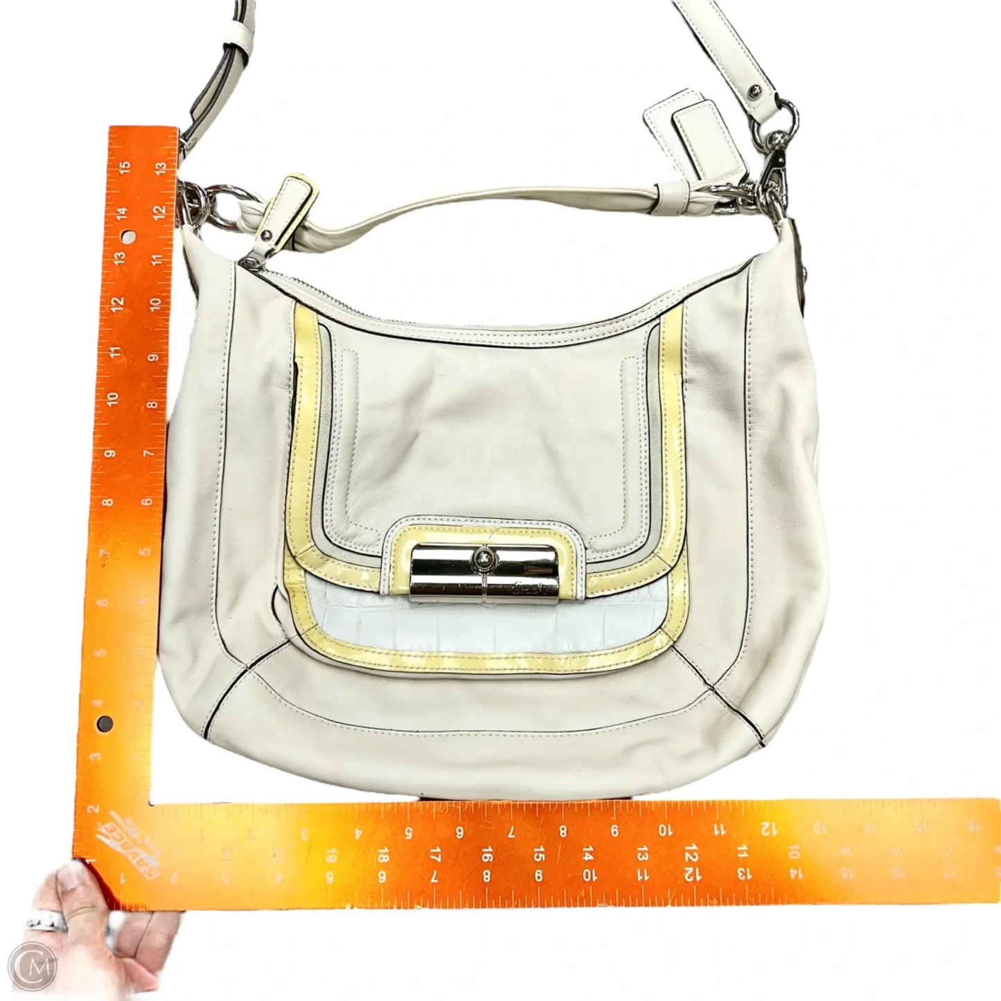 Handbag Designer By Coach, Size: Medium