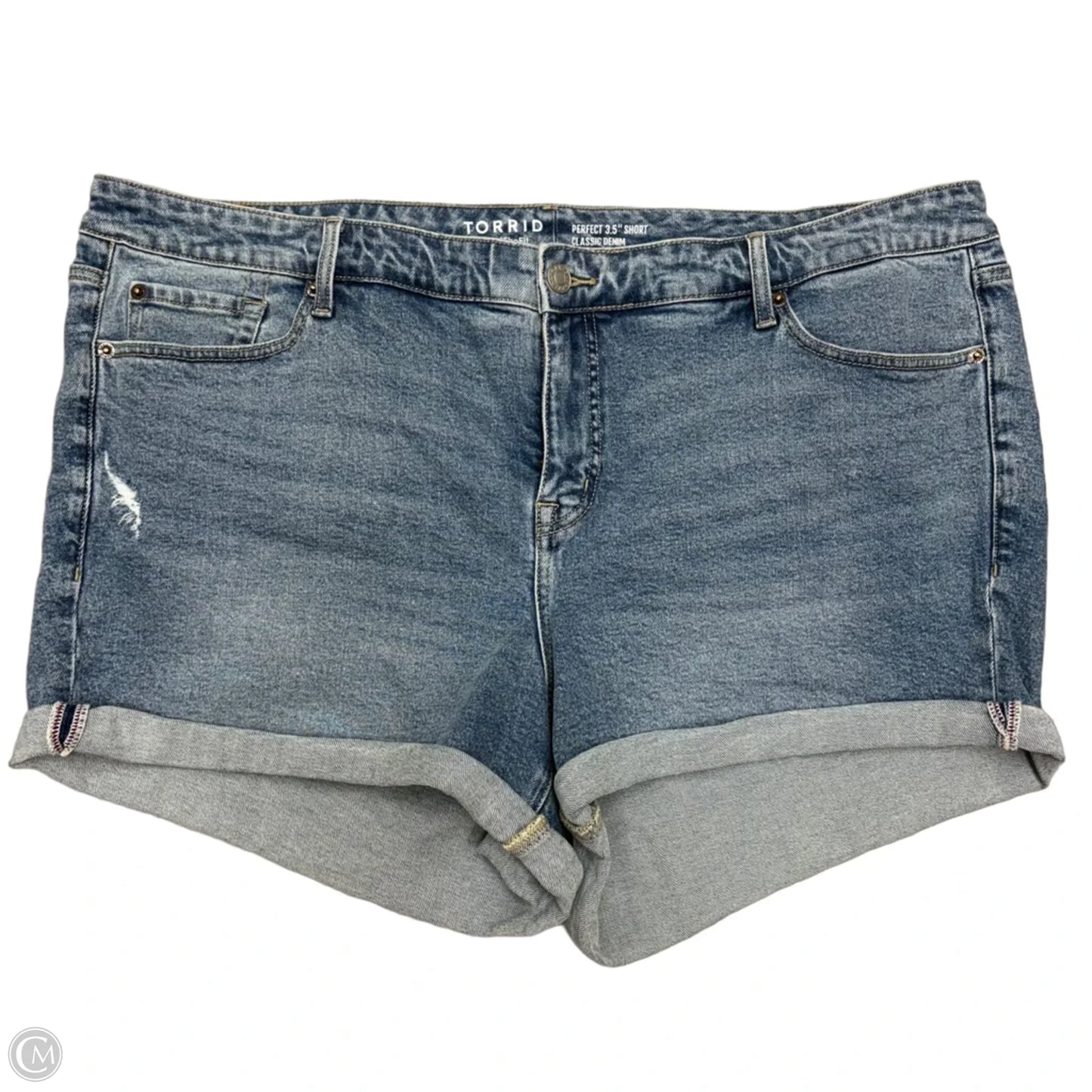 Shorts By Torrid In Blue Denim, Size: 22