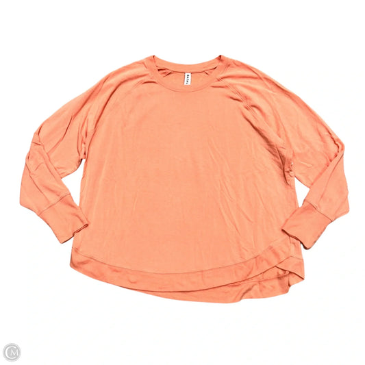 Athletic Sweatshirt Crewneck By Athleta In Coral, Size: 2x