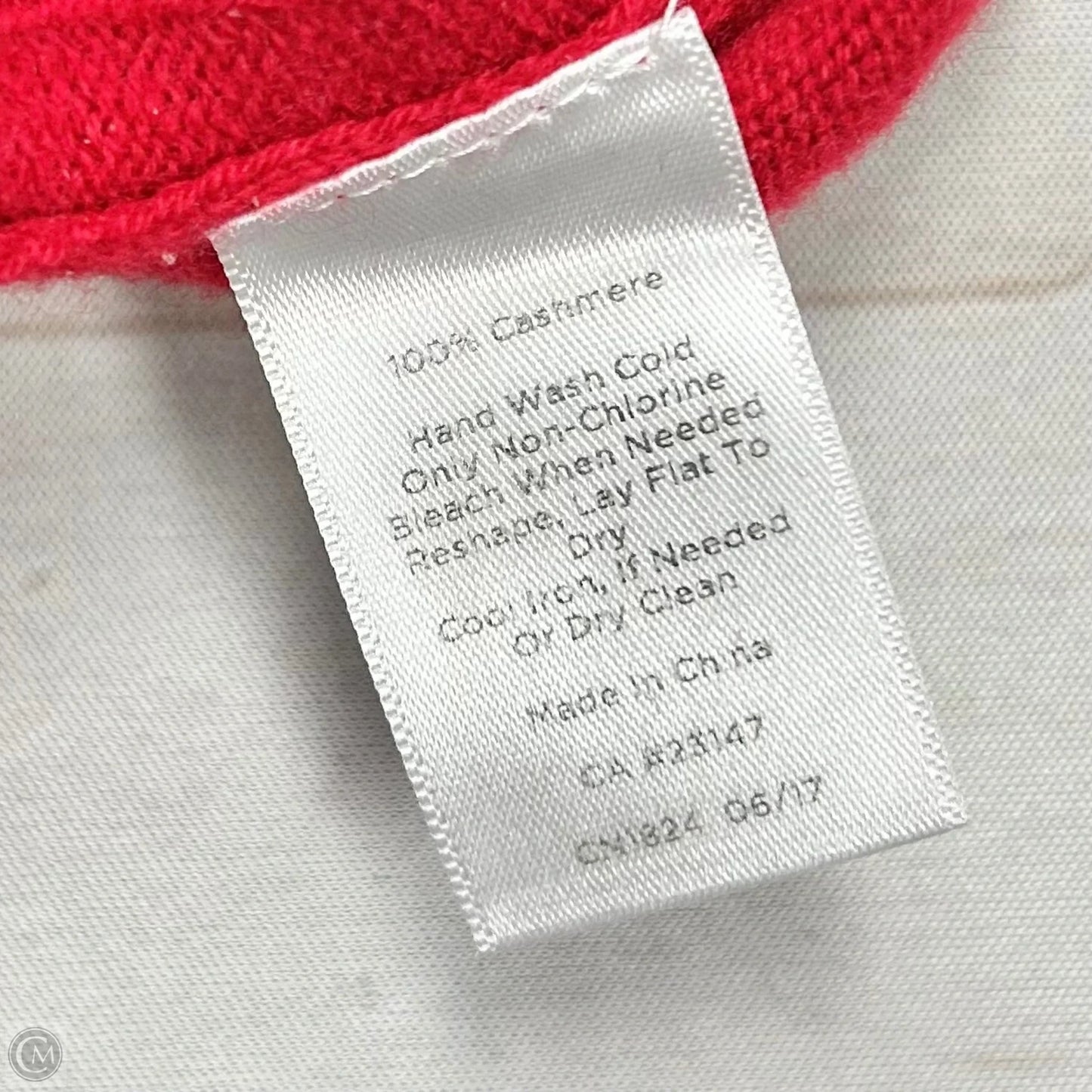 Sweater Cashmere By Talbots In Red, Size: Sp