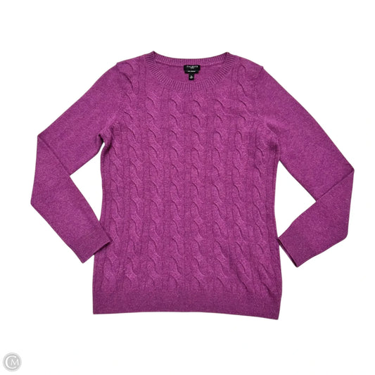 Sweater Cashmere By Talbots In Purple, Size: Sp
