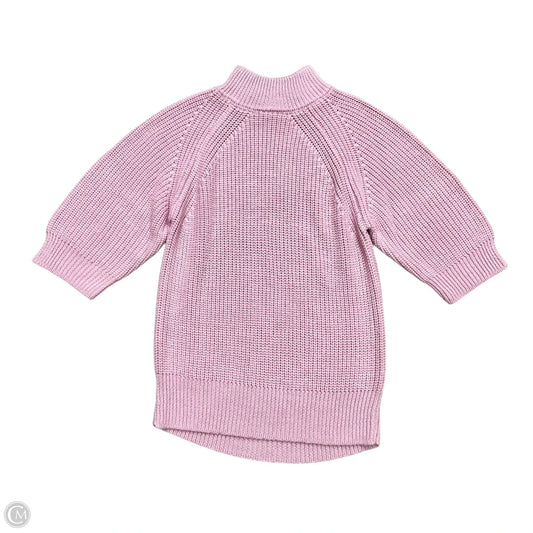 Dress Sweater By Central Park In Pink, Size: Xs