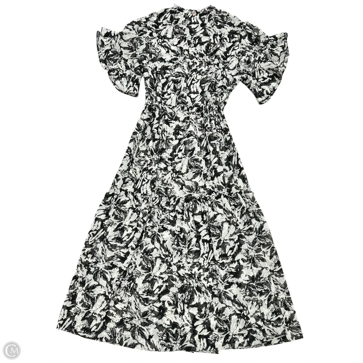 Dress Designer By Misa In Black & White, Size: M