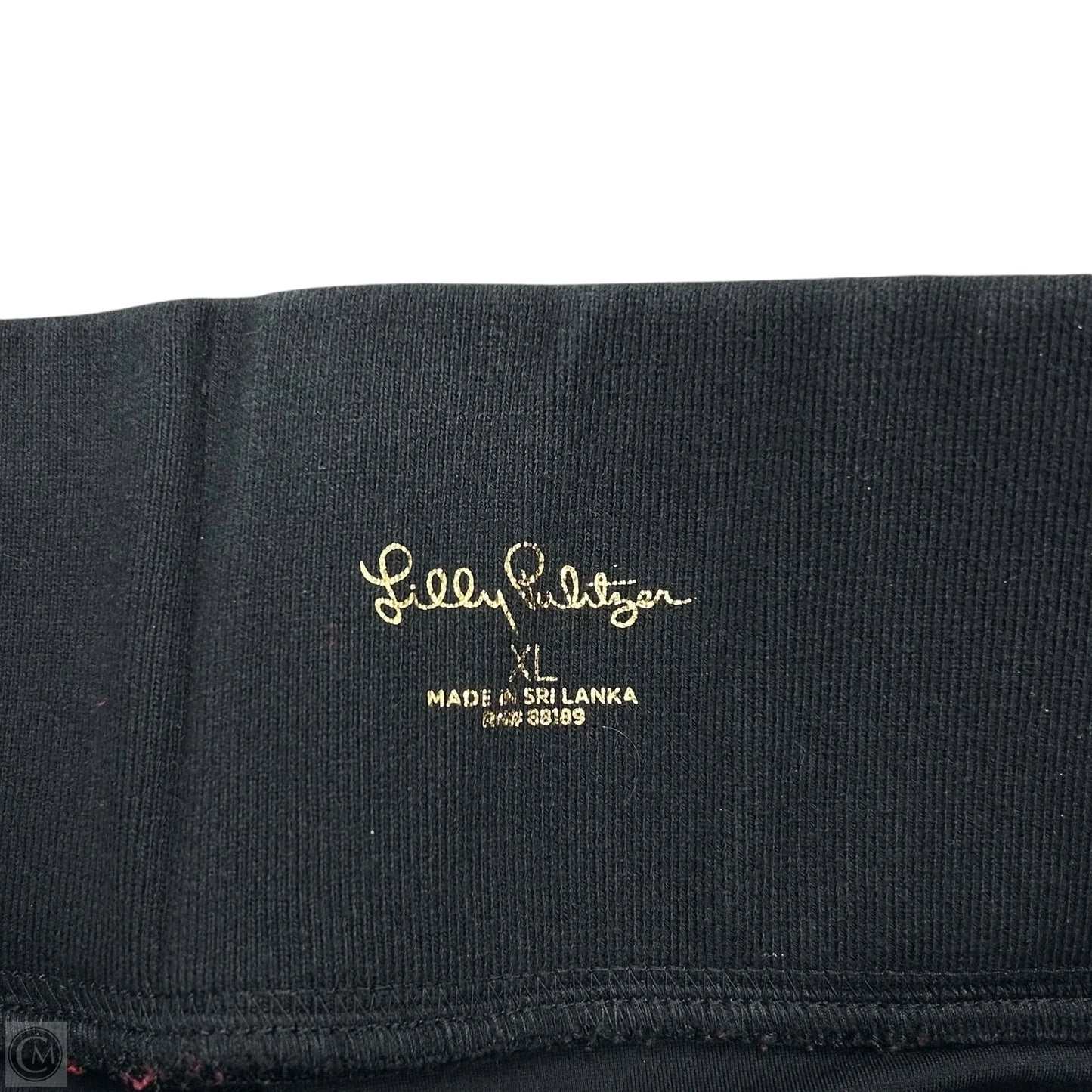 Pants Designer By Lilly Pulitzer In Black, Size: Xl