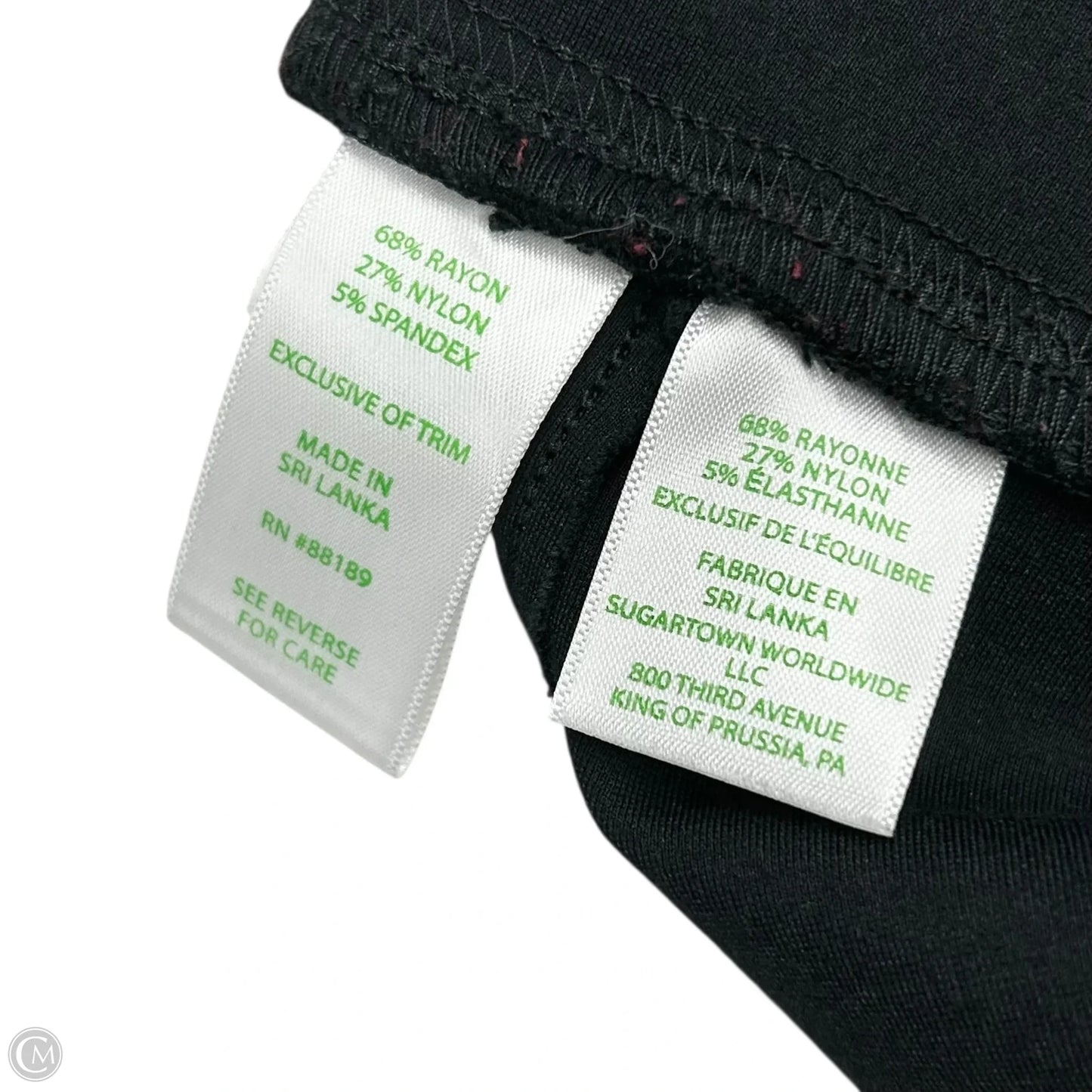 Pants Designer By Lilly Pulitzer In Black, Size: Xl
