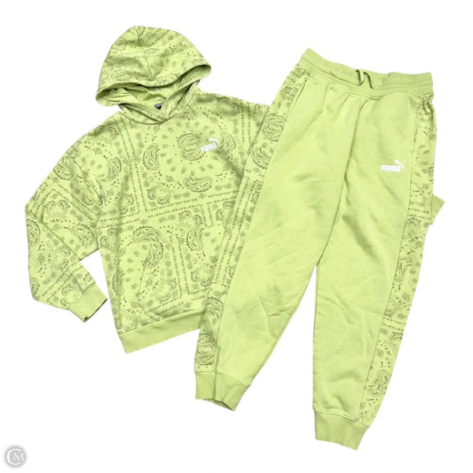 Pants Set 2pc By Puma In Green, Size: S