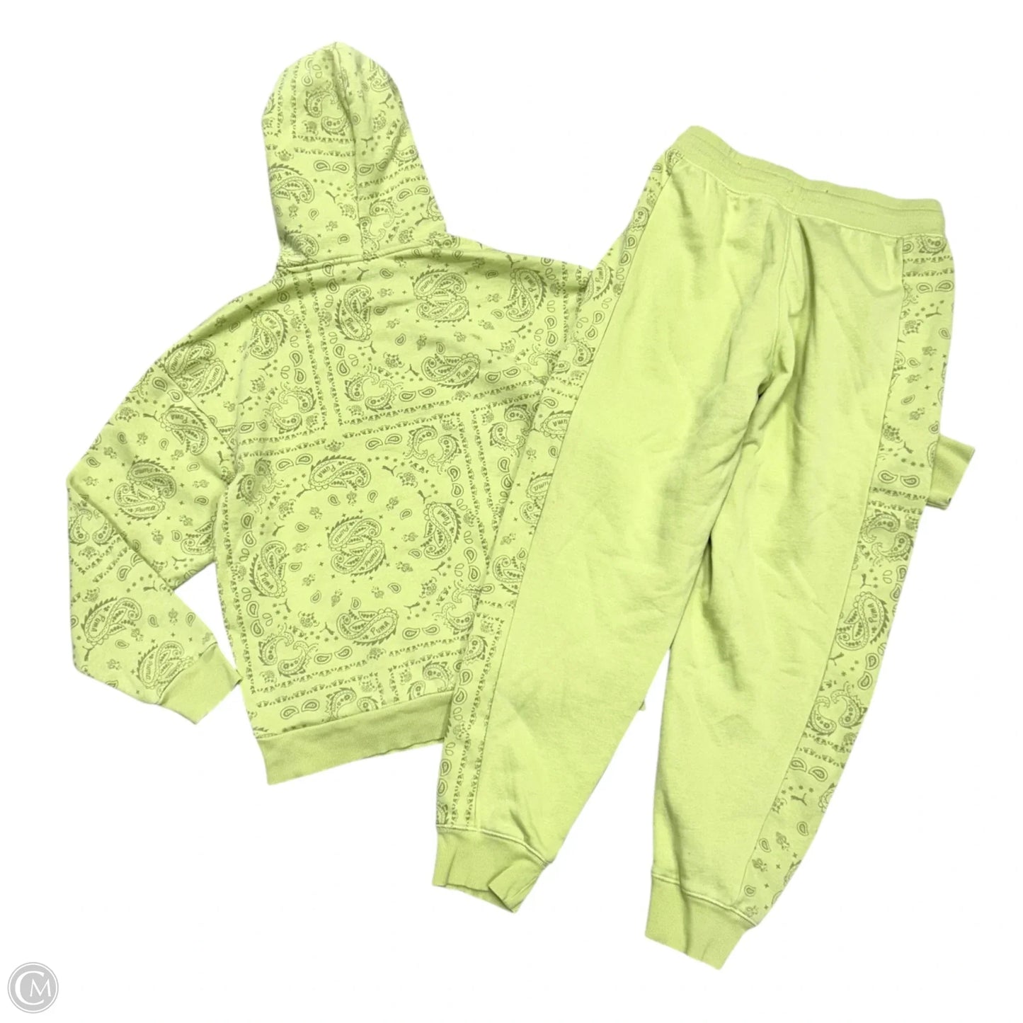 Pants Set 2pc By Puma In Green, Size: S
