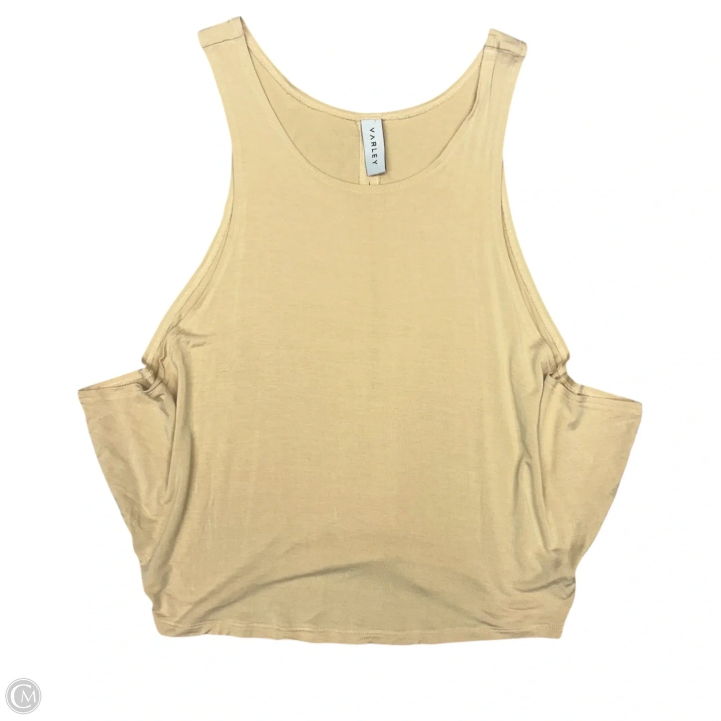 Athletic Tank Top By Varley In Tan, Size: S