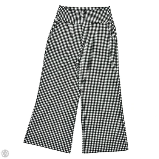 Pants Wide Leg By Cabi In Black & White, Size: M