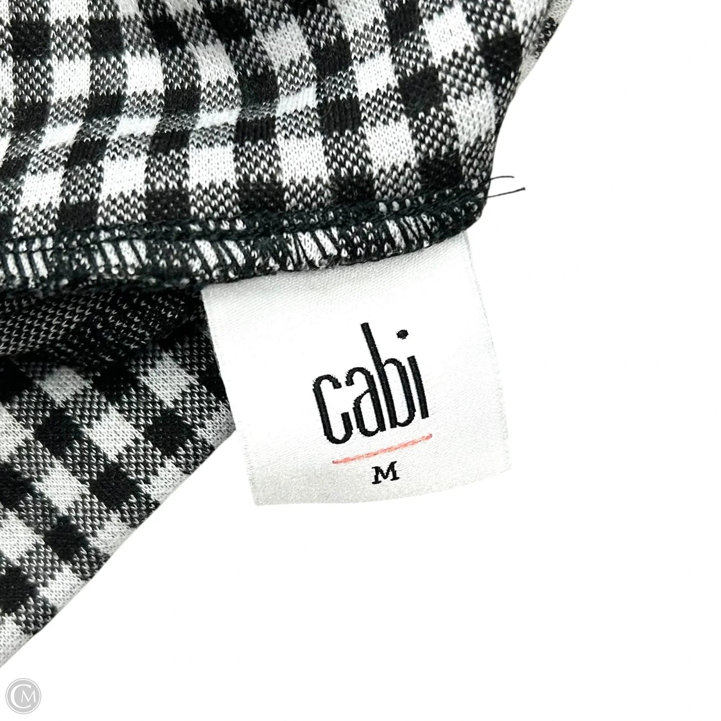 Pants Wide Leg By Cabi In Black & White, Size: M