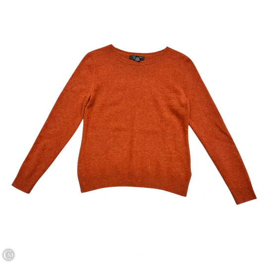 Sweater Cashmere By Tahari In Orange, Size: L