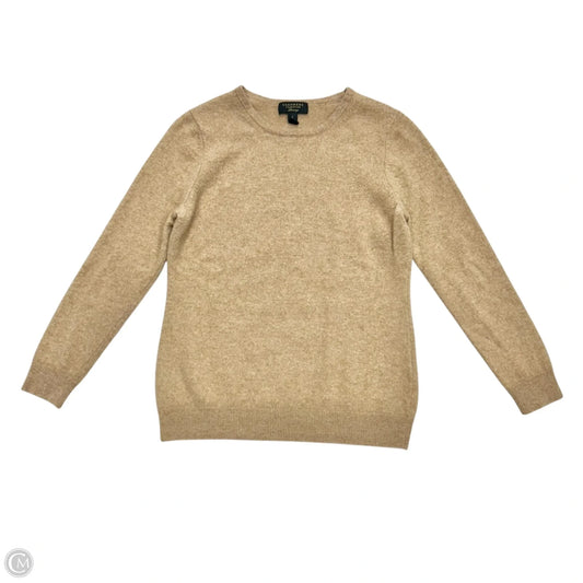 Sweater Cashmere By Charter Club In Tan, Size: L