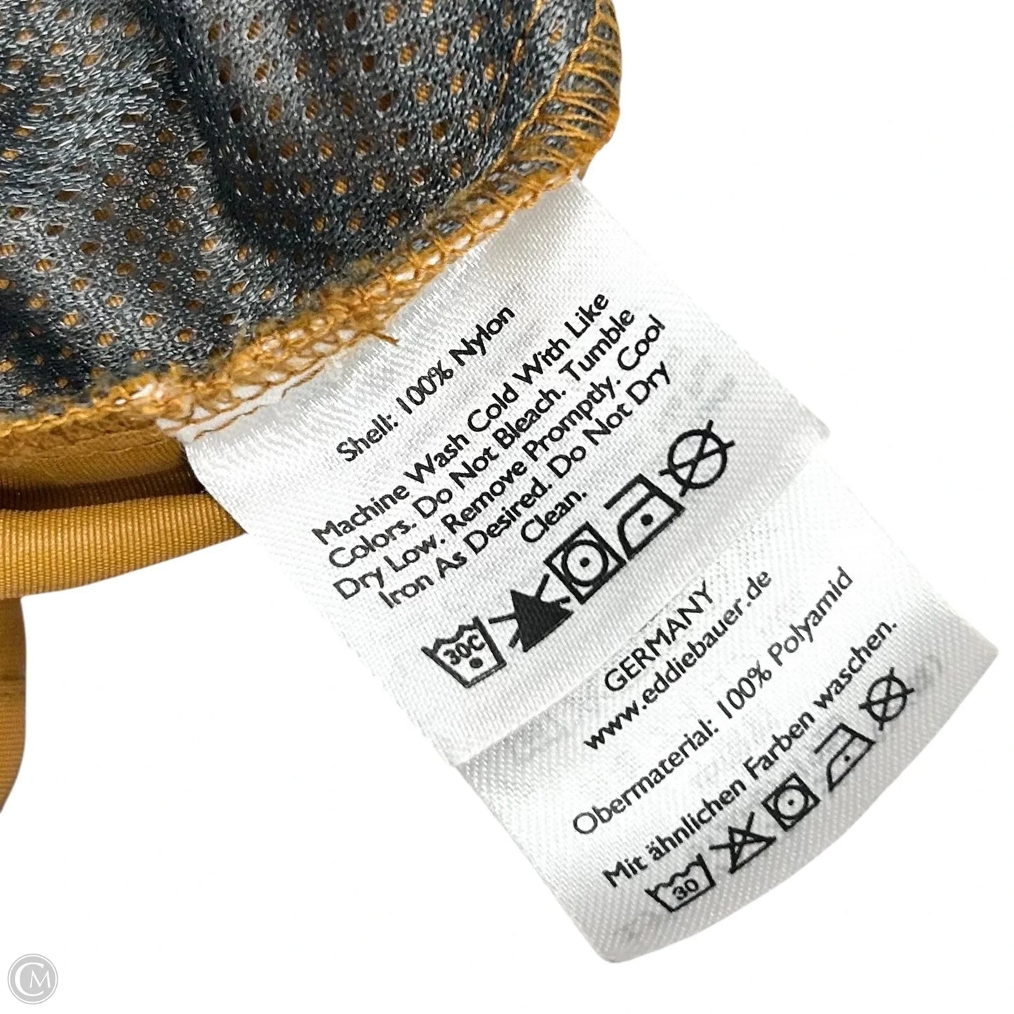 Jacket Utility By Eddie Bauer In Mustard, Size: S