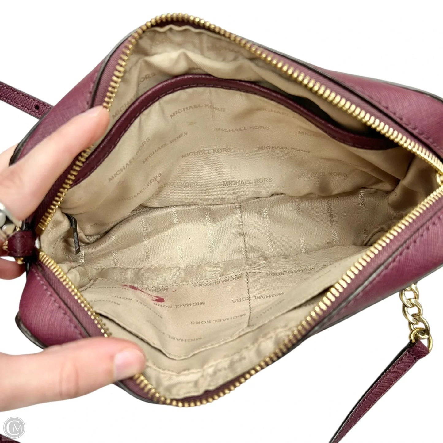 Crossbody Designer By Michael Kors, Size: Small