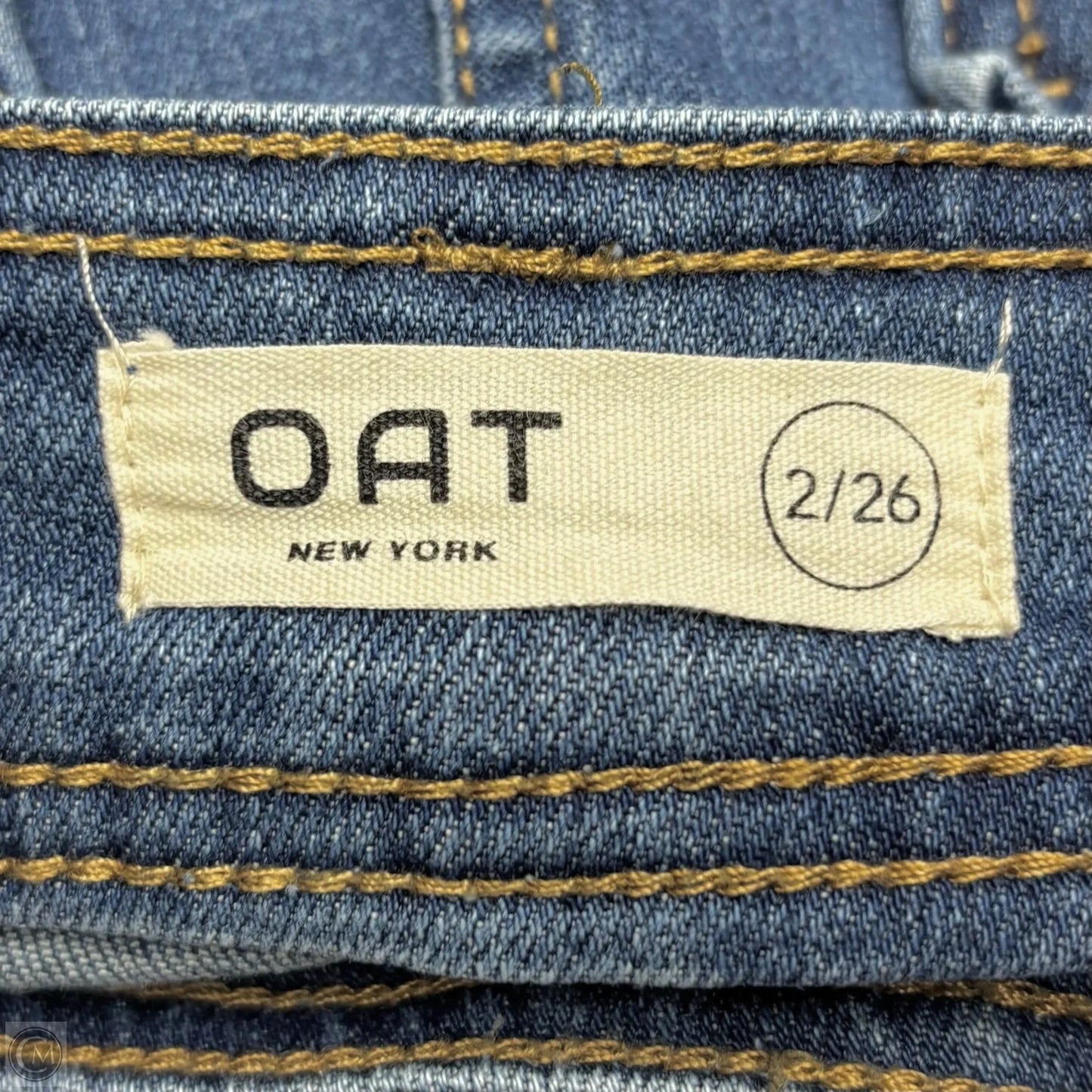 Jeans Wide Leg By Oat In Blue Denim, Size: 2