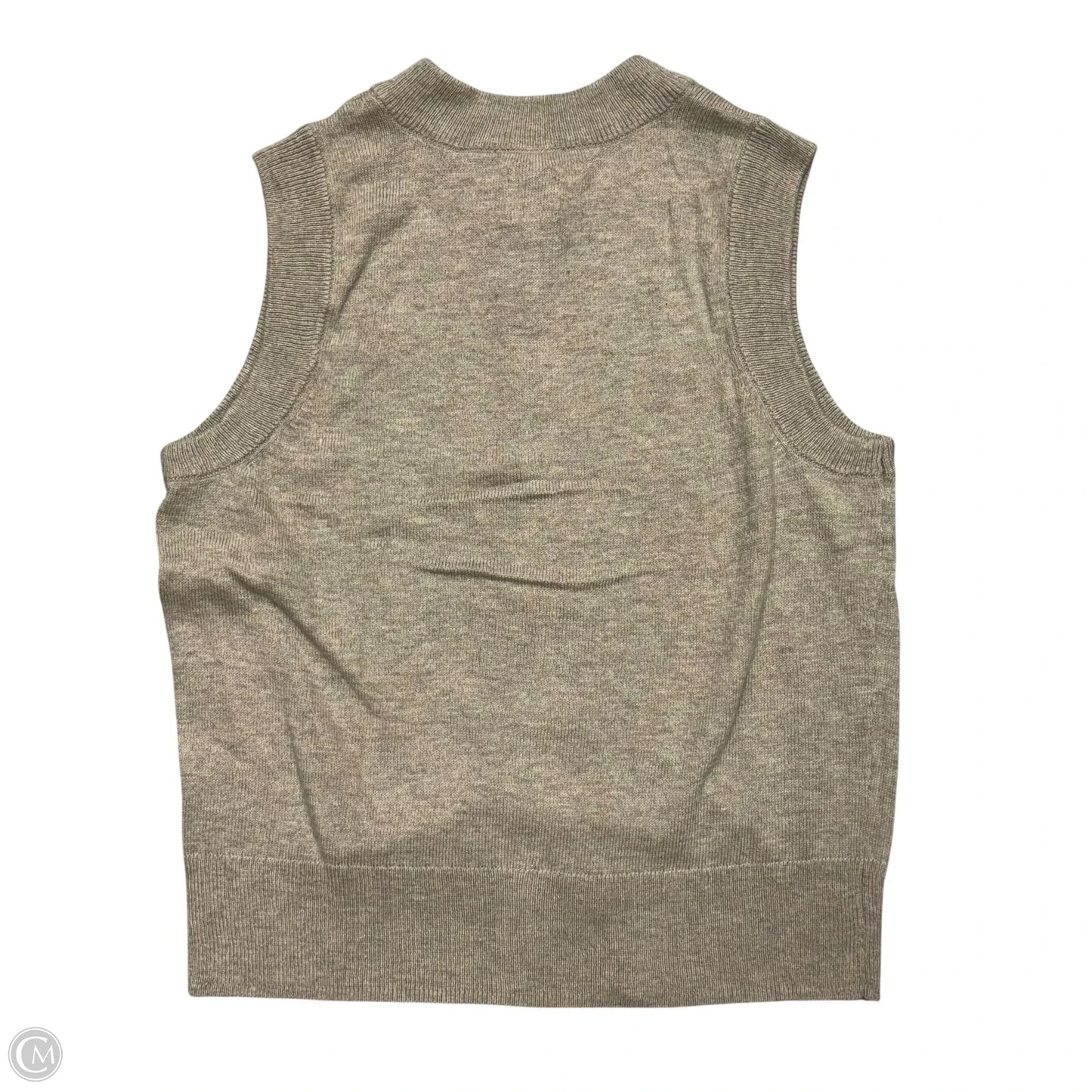 Sweater Short Sleeve By Nic + Zoe In Tan, Size: S