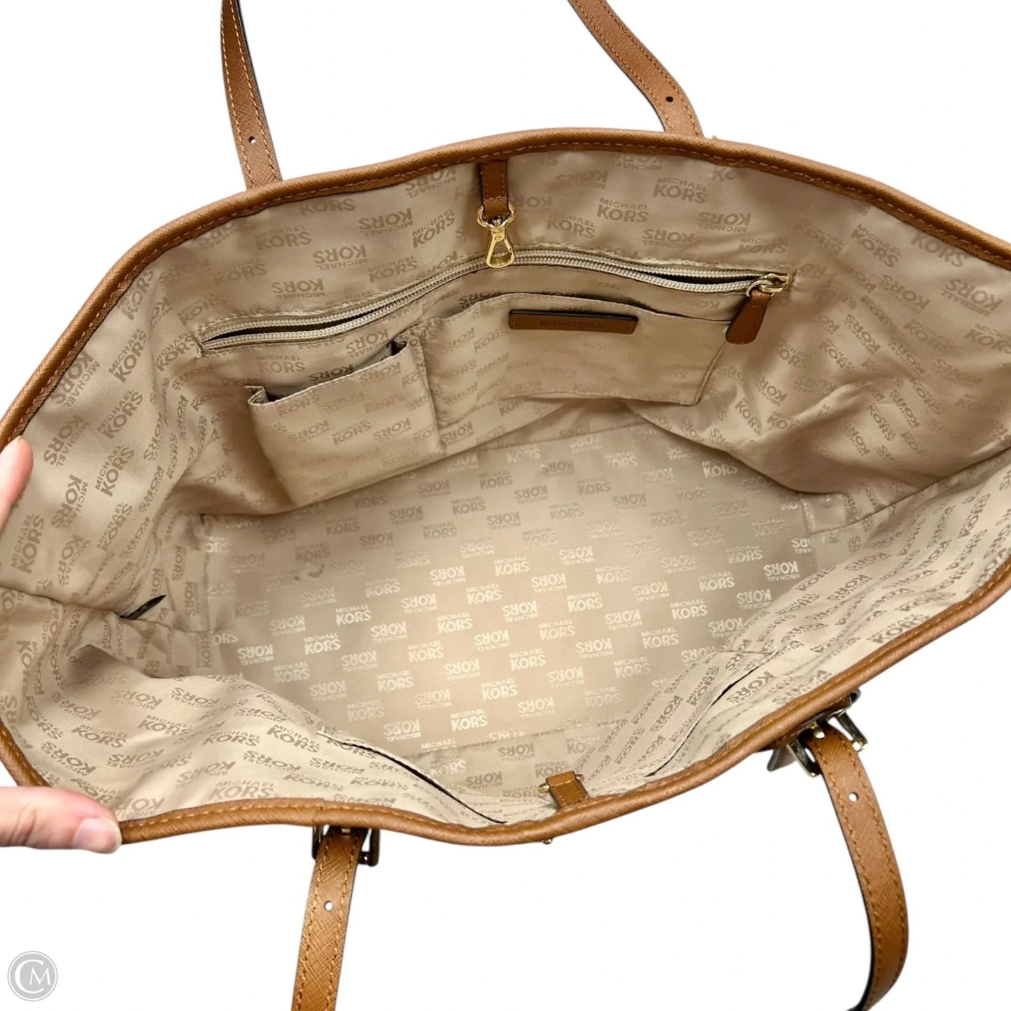 Handbag Designer By Michael Kors, Size: Large