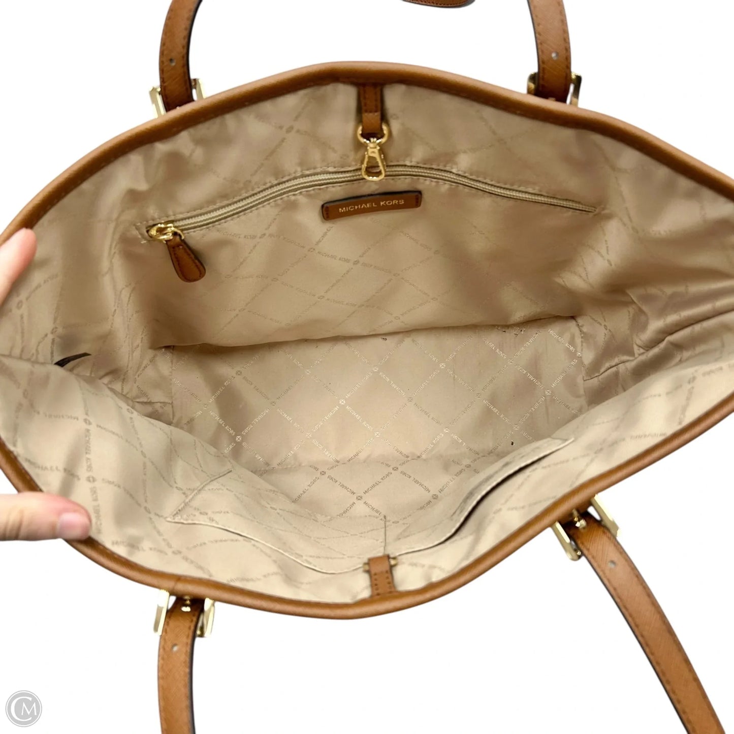 Handbag Designer By Michael Kors, Size: Medium