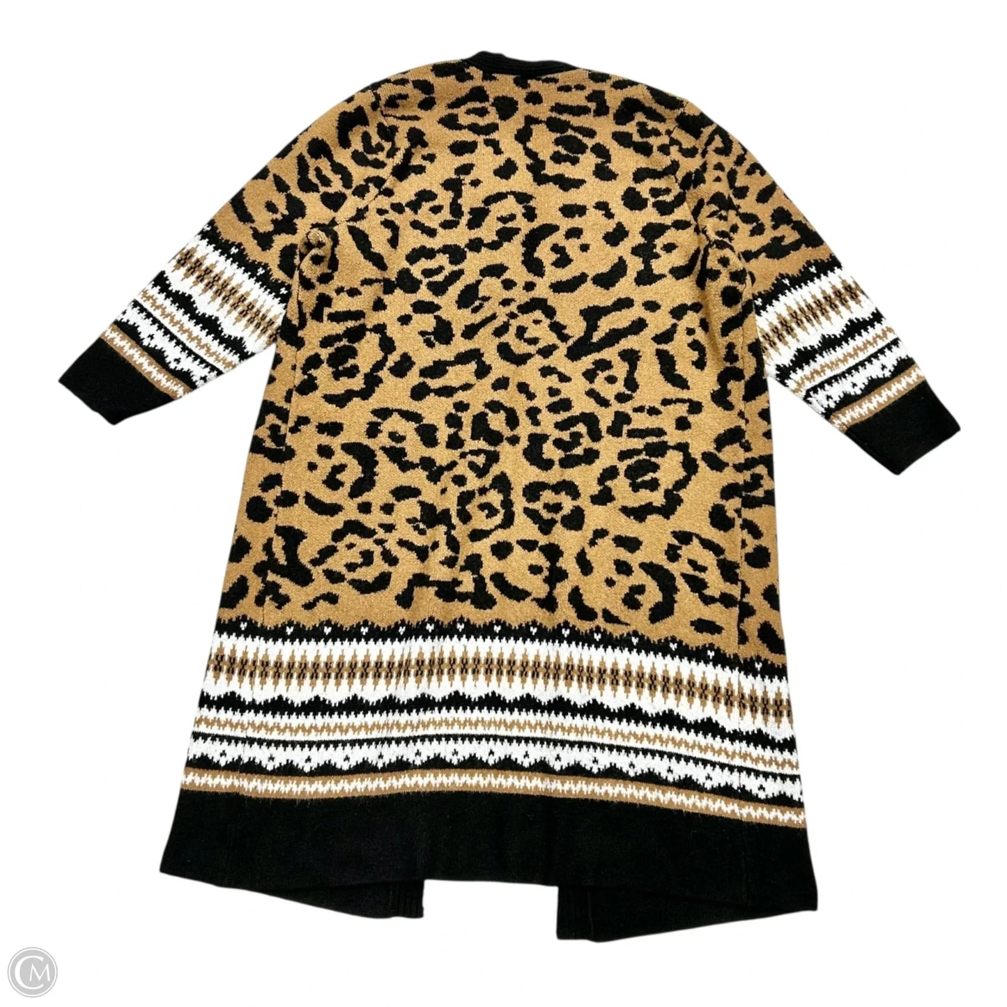 Sweater Cardigan By Torrid In Leopard Print, Size: 3x