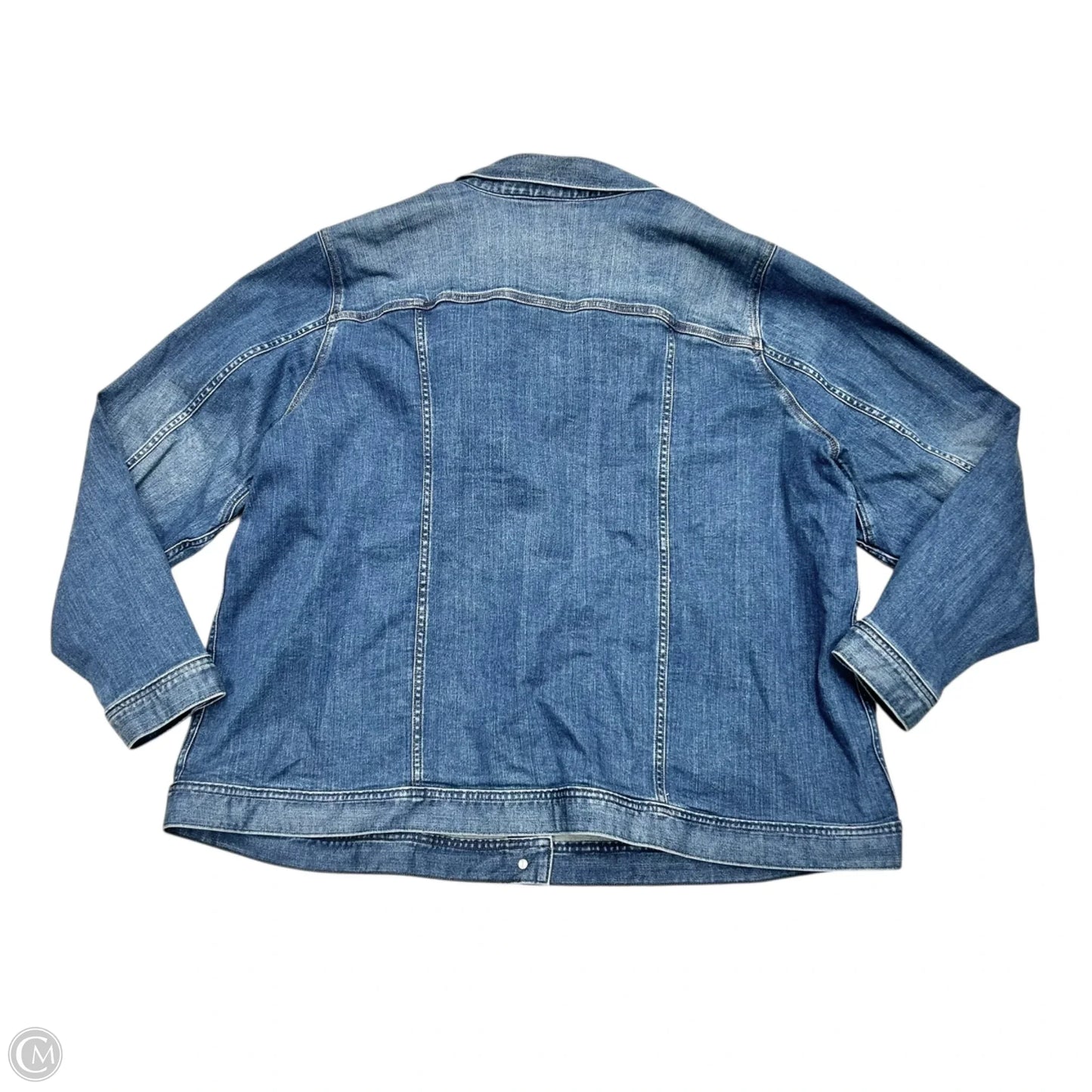 Jacket Denim By Duluth Trading In Blue Denim, Size: 3x