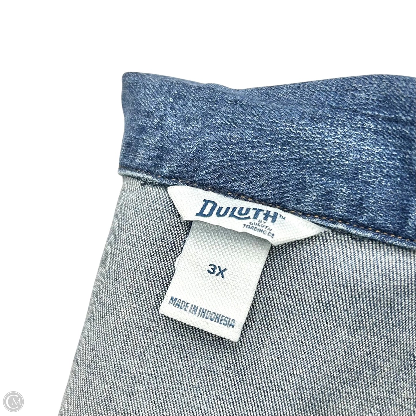 Jacket Denim By Duluth Trading In Blue Denim, Size: 3x