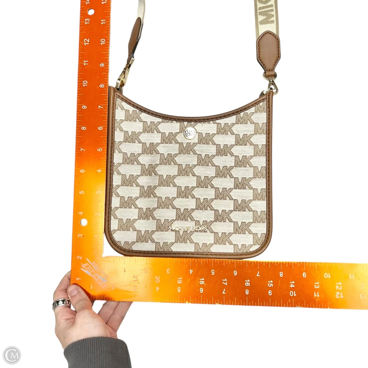 Crossbody Designer By Michael Kors, Size: Small