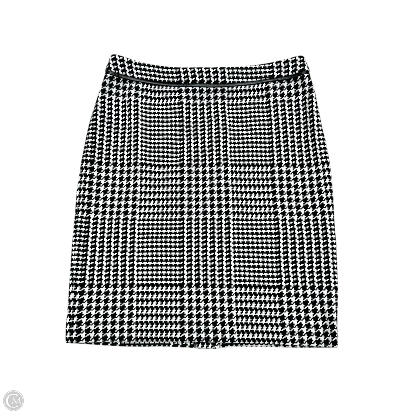 Skirt Midi By Talbots In Black & White, Size: 6p