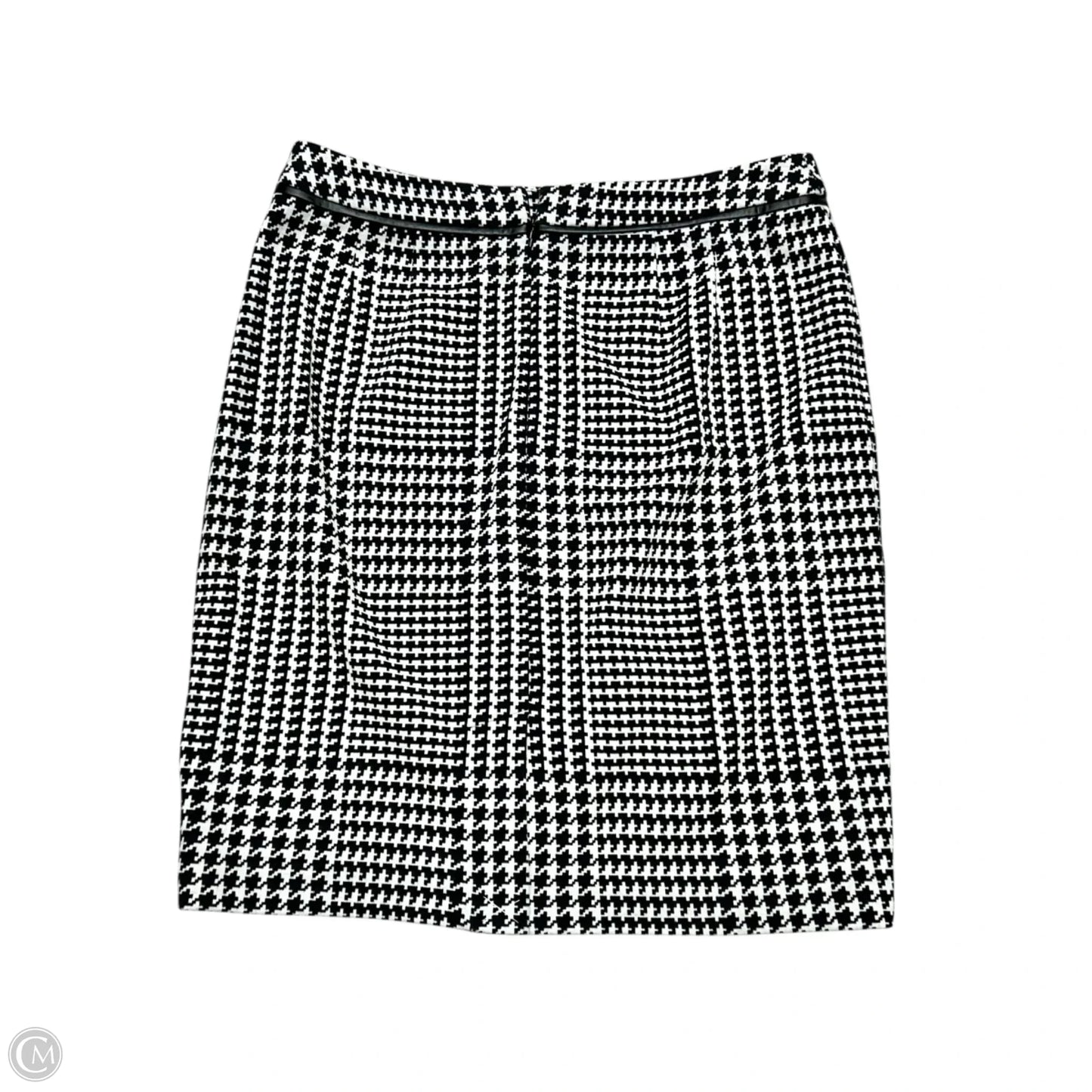 Skirt Midi By Talbots In Black & White, Size: 6p