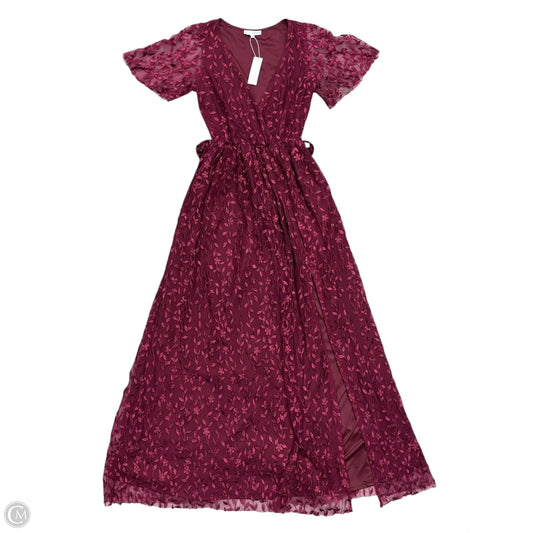 Dress Party Long By Baltic Born In Maroon, Size: Xs