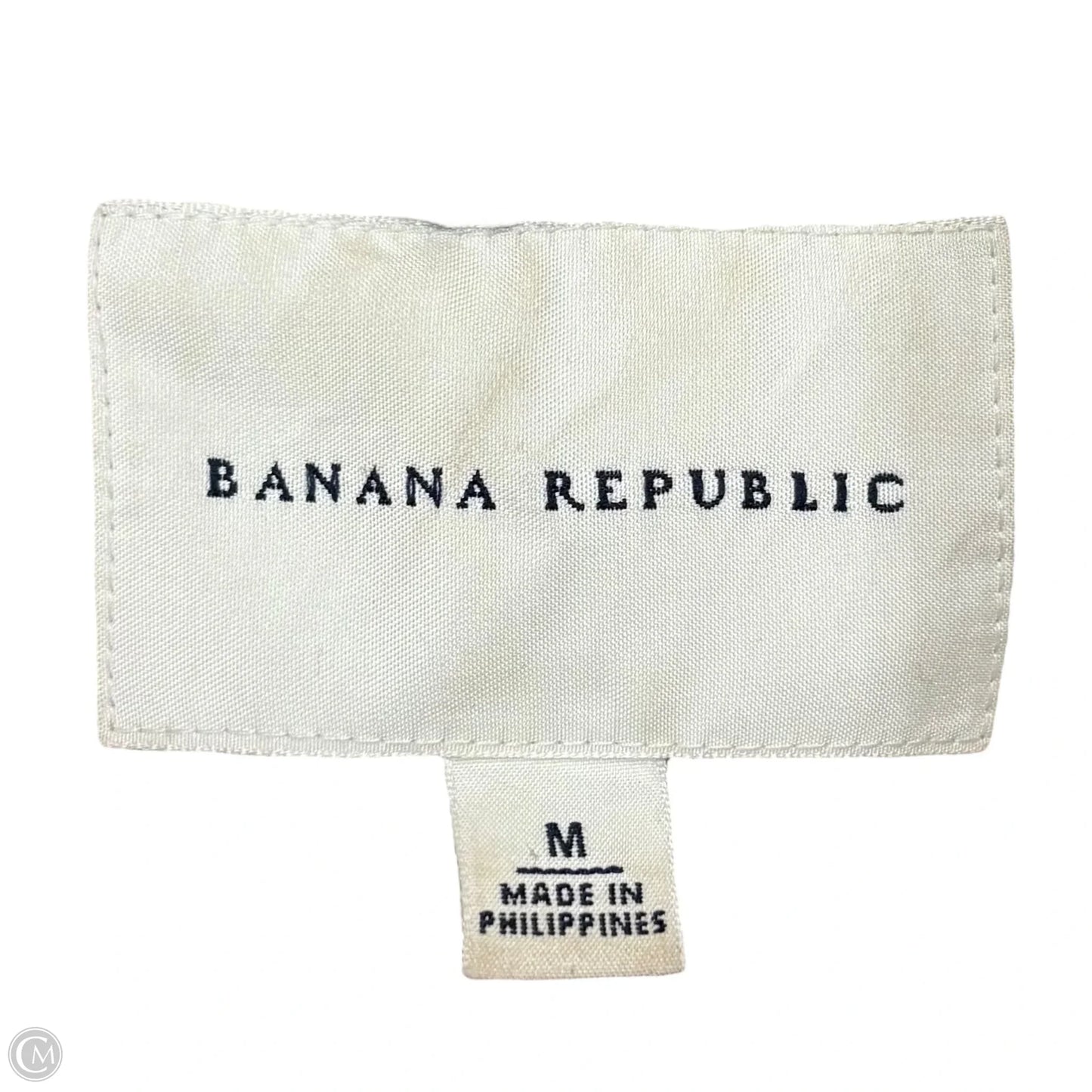 Coat Peacoat By Banana Republic In Tan, Size: M