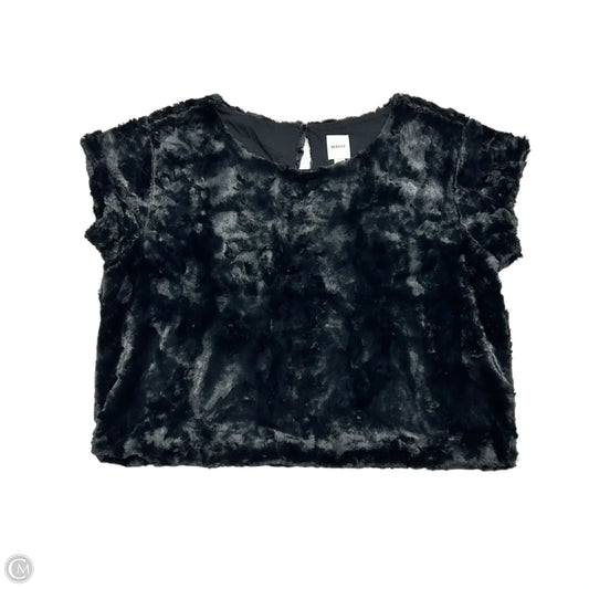 Top Short Sleeve By Maeve In Black, Size: L