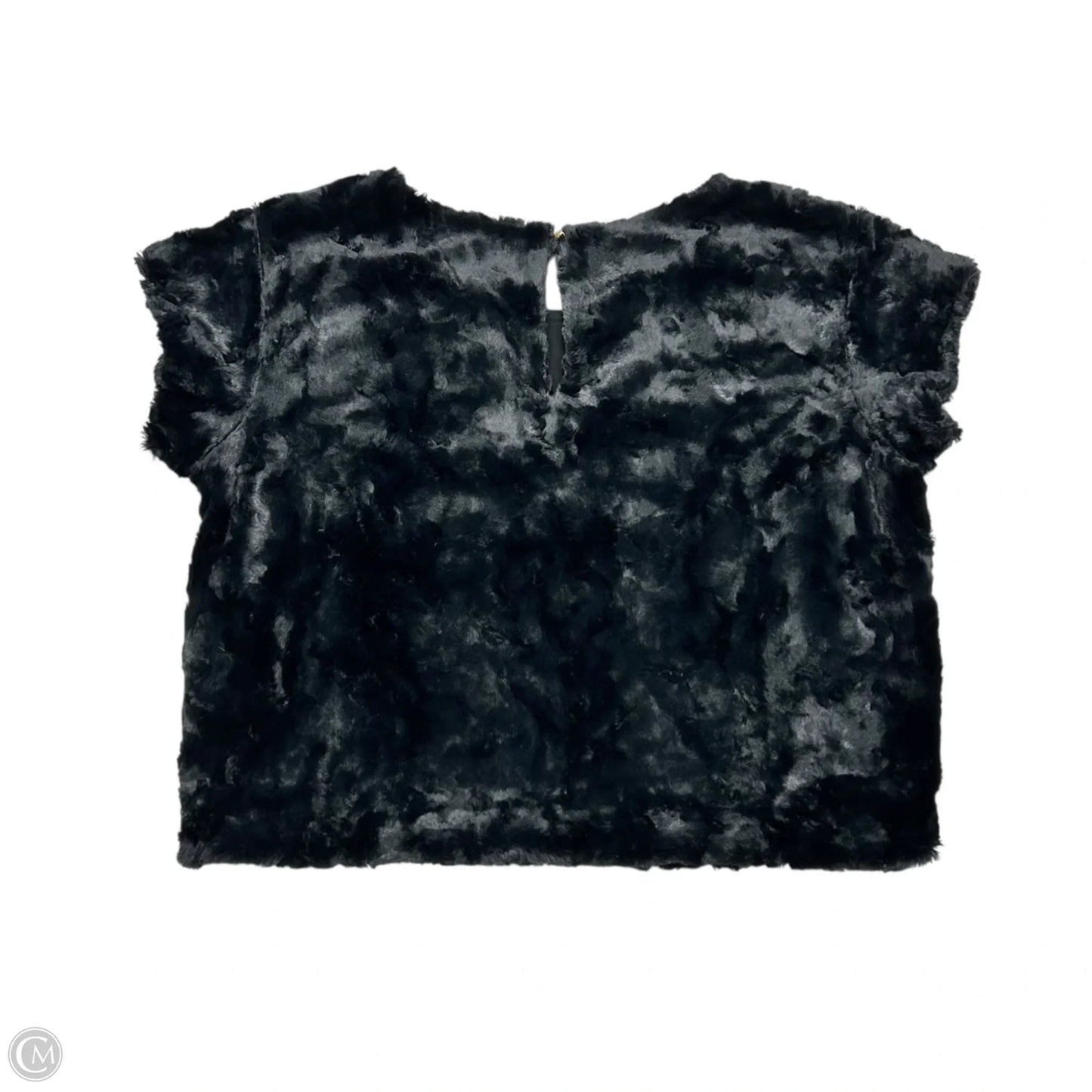 Top Short Sleeve By Maeve In Black, Size: L