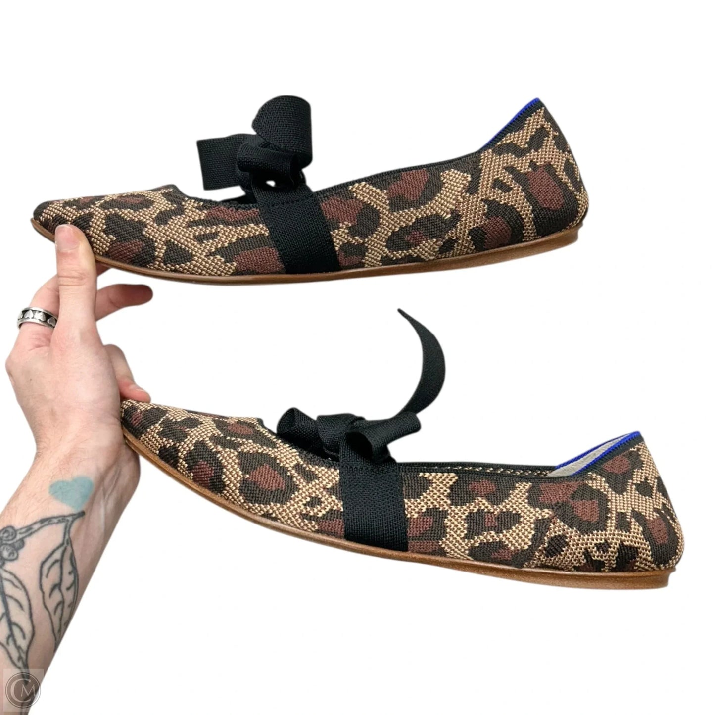 Shoes Flats By Rothys In Leopard Print, Size: 11