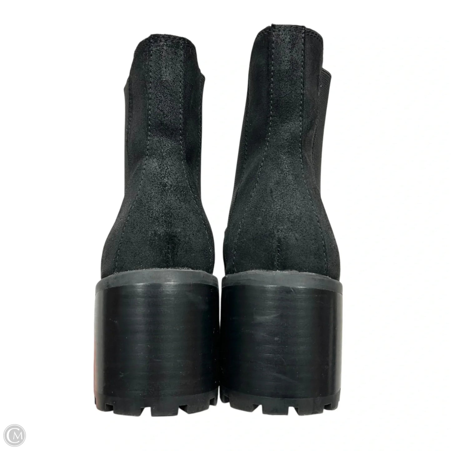 Boots Ankle Heels By Vince Camuto In Black, Size: 9.5