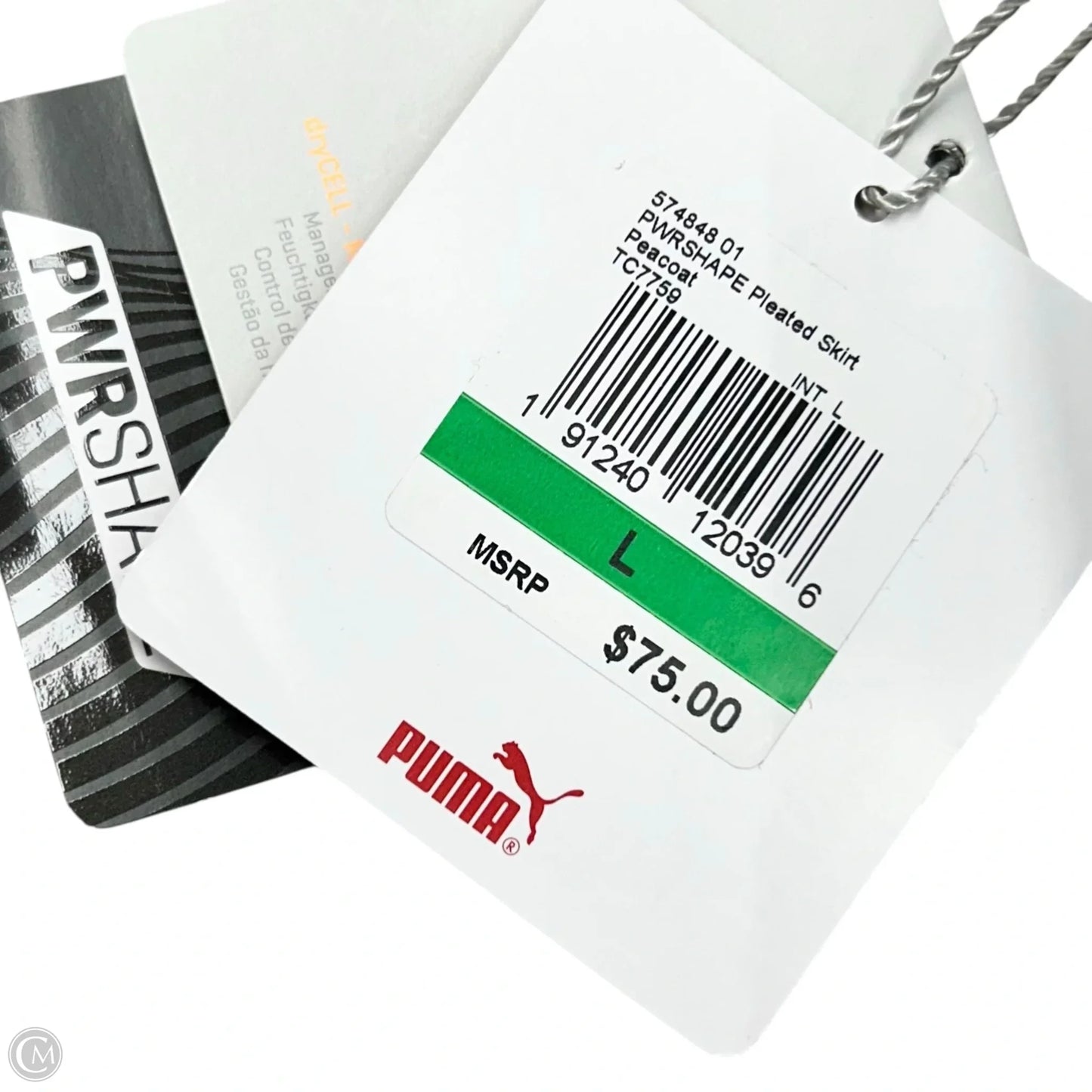 Athletic Skort By Puma In Navy, Size: L