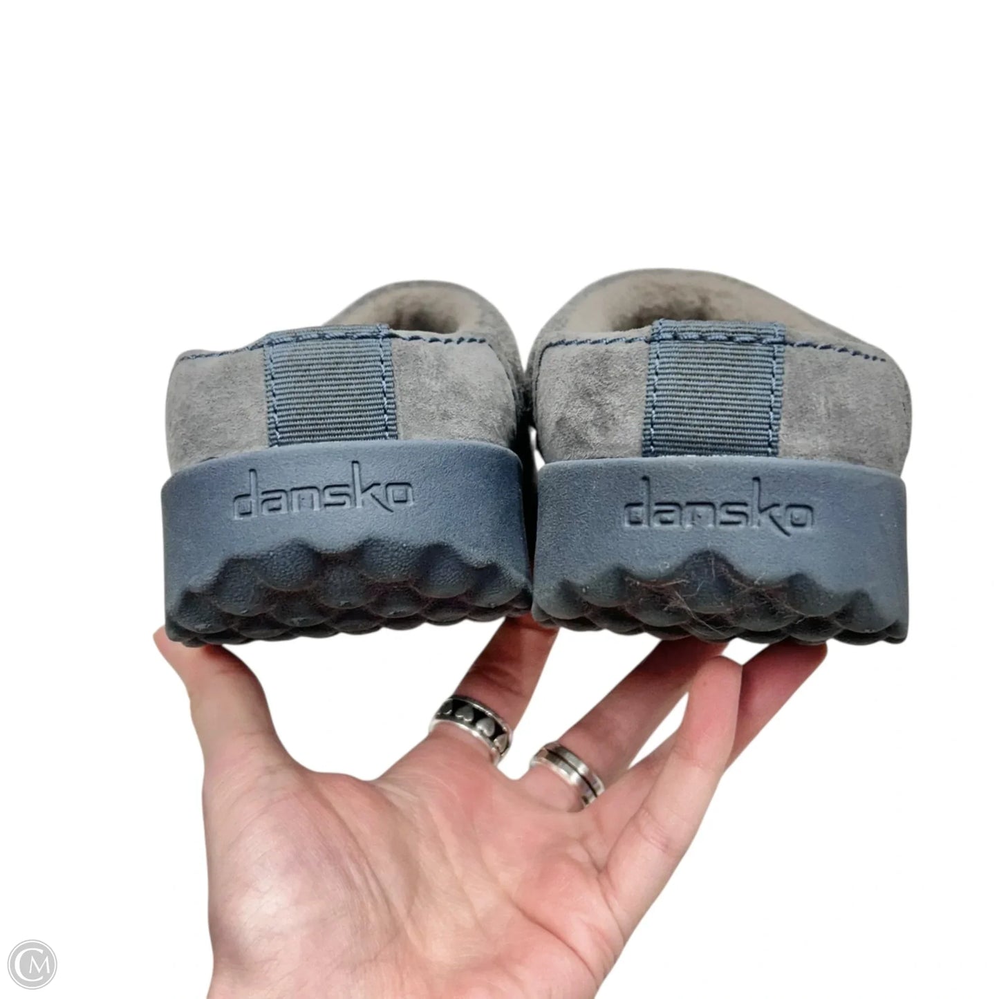 Shoes Heels Platform By Dansko In Grey, Size: 7.5