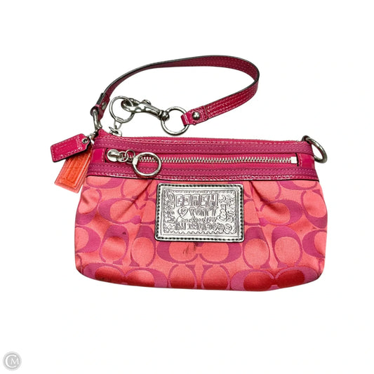 Wristlet Designer By Coach, Size: Medium