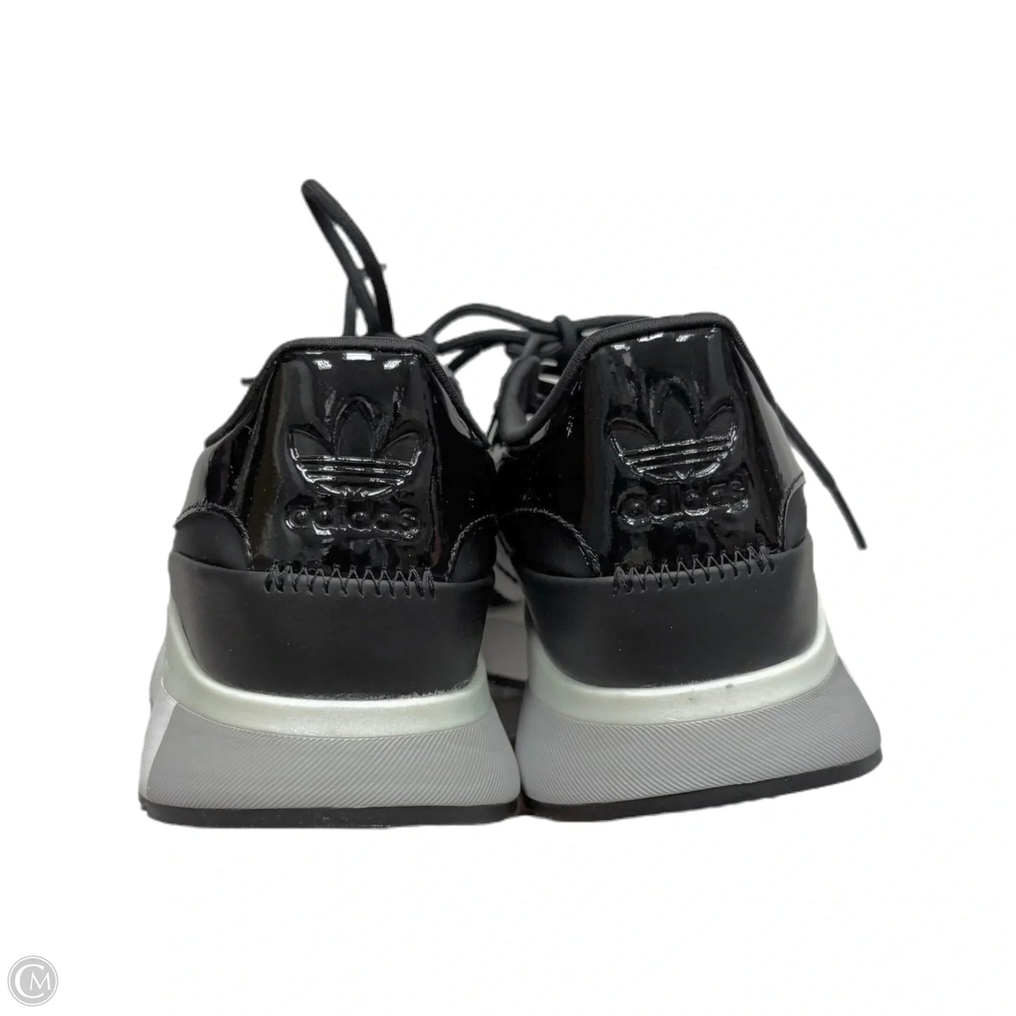 Shoes Athletic By Adidas In Black & White, Size: 6.5