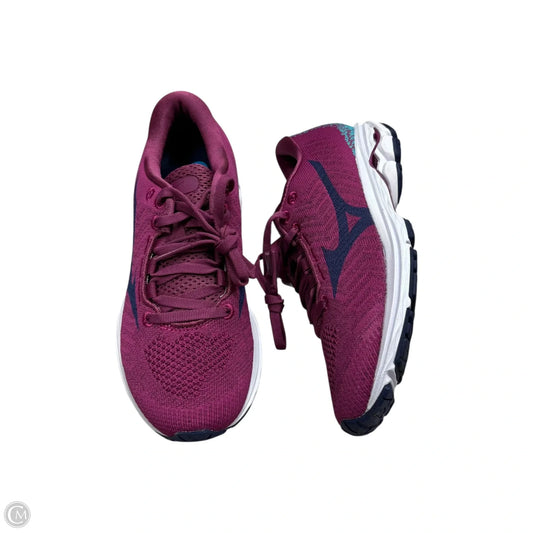 Shoes Sneakers By Mizuno In Purple, Size: 6.5