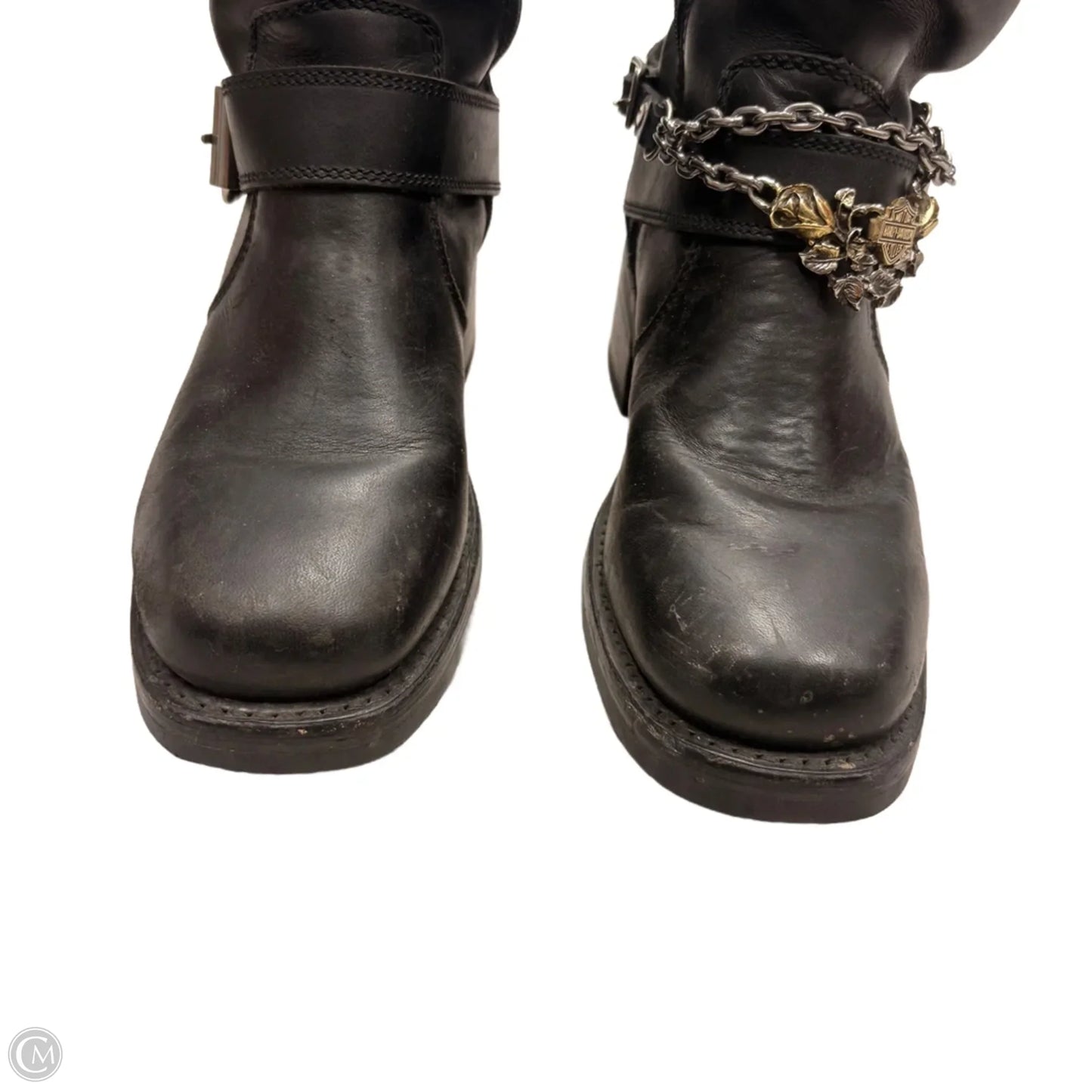 Boots Designer By Frye In Black, Size: 7.5